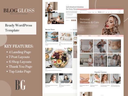 Fashion & Lifestyle Blog WordPress Theme
